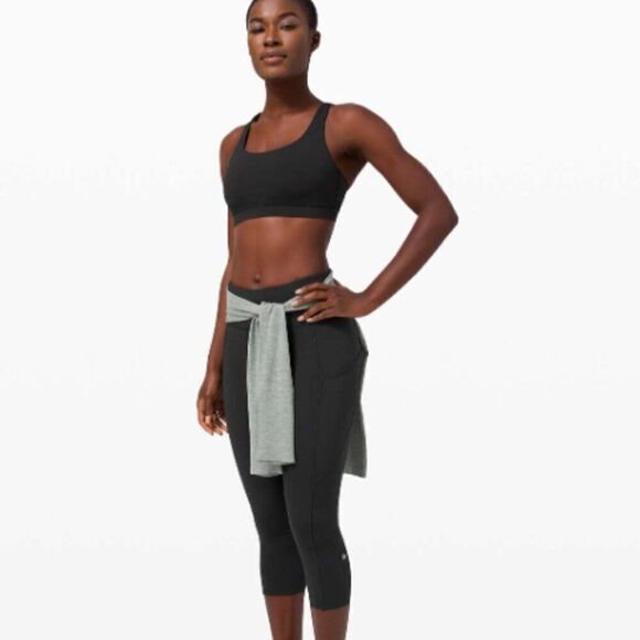 Lululemon Fast and Free Crop II 19" *Non-Reflective - Picture 8 of 12